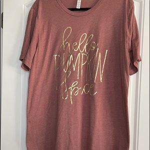 Bella Canvas Hello Pumpkin Spice Size XL